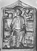 Pharmacie gallo-romaine (source La documentation par l'image, 1953)